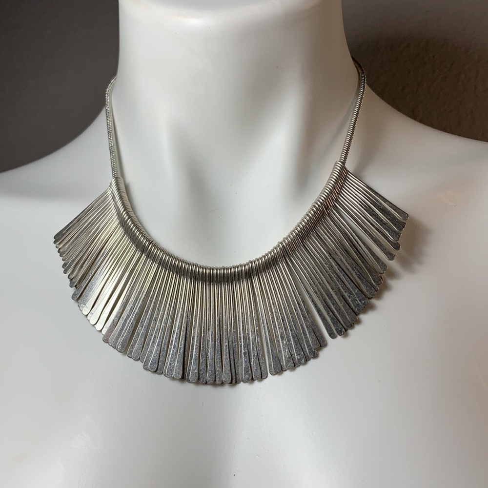 Stella & Dot Silver Necklace